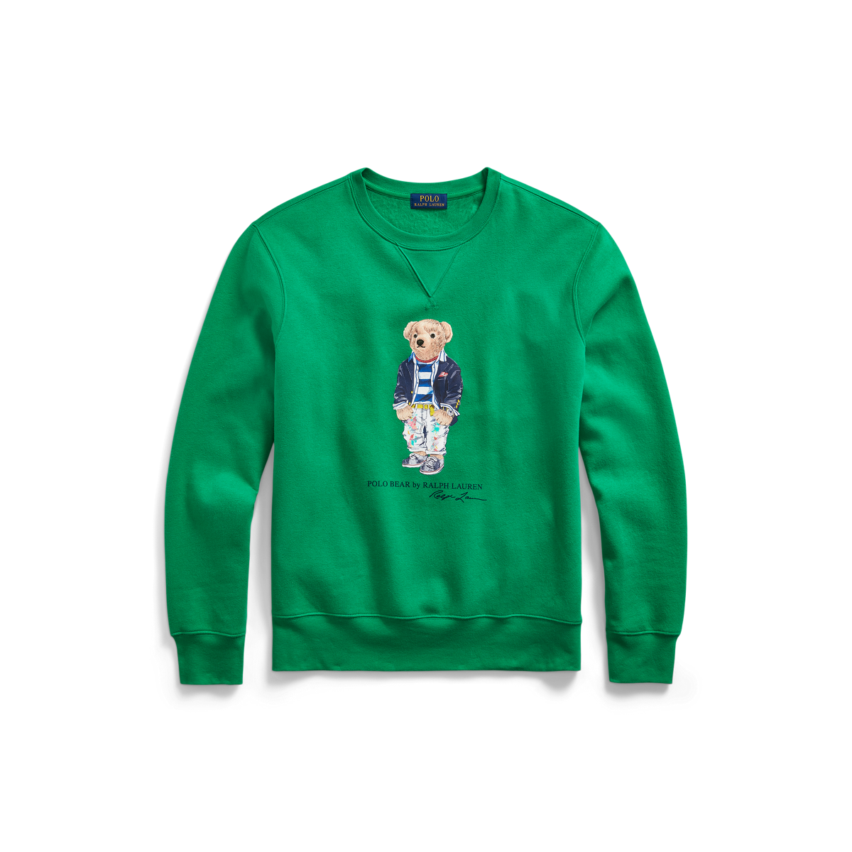Polo Fleece Sweatshirt