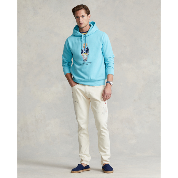 Polo Ralph Lauren Fleece hoodie met Polo Bear 3