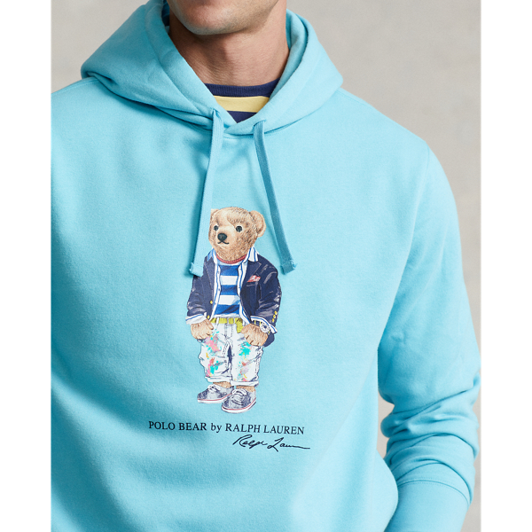 Polo Ralph Lauren Fleece hoodie met Polo Bear 5