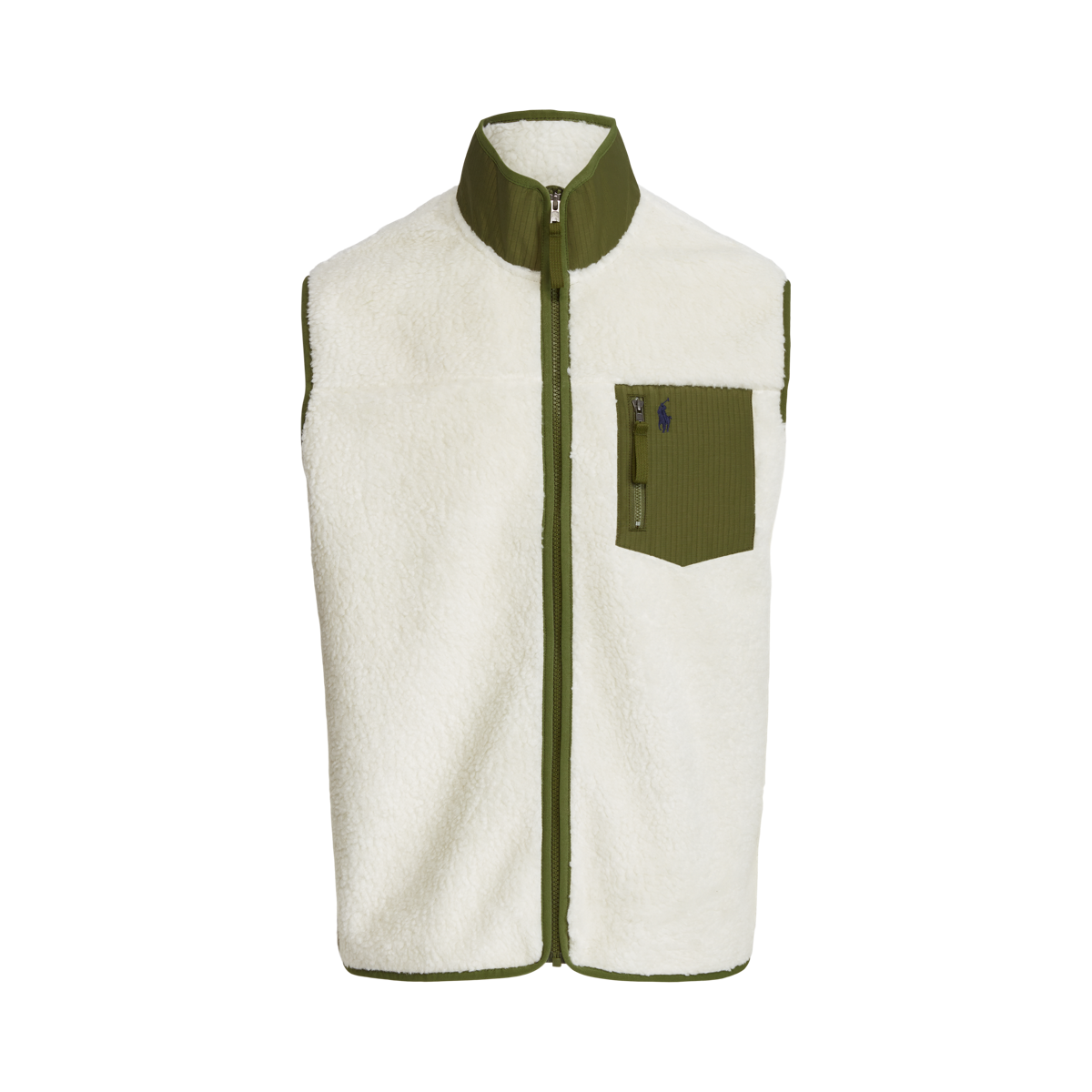 Aprender acerca 36+ imagen polo ralph lauren fleece vest