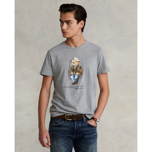 Classic Fit Polo Bear Jersey T Shirt