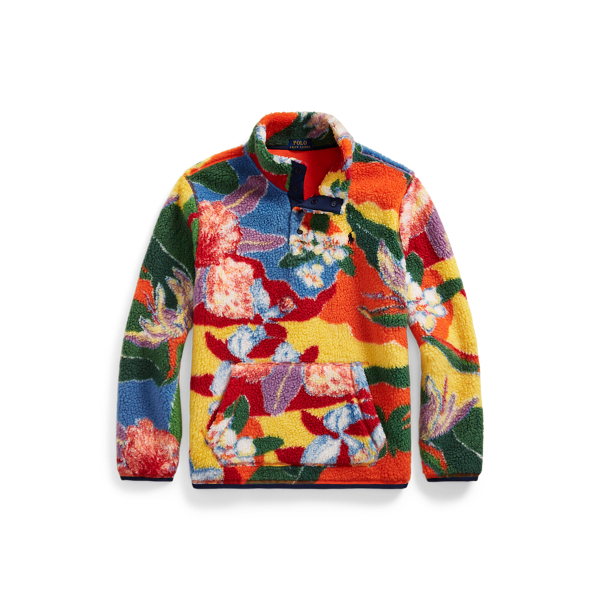 Polo Ralph Lauren Pull à motif fleuri en molleton 1