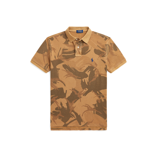 Polo Ralph Lauren Custom slim fit mesh camo Polo-shirt 1