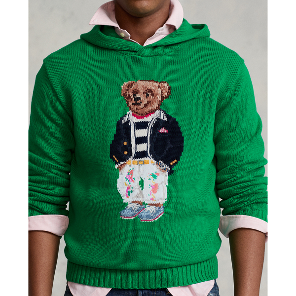 Polo Ralph Lauren Pull à capuche Polo Bear en coton 5
