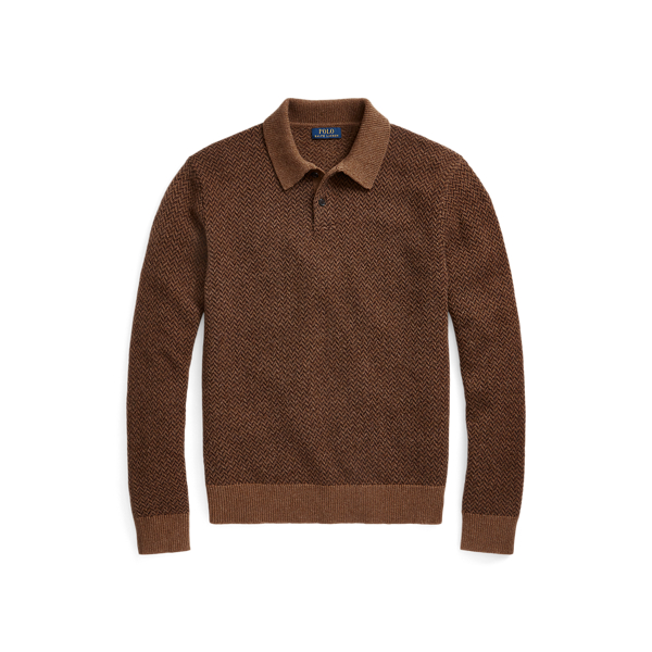 Polo Ralph Lauren Pull col polo à chevrons 1