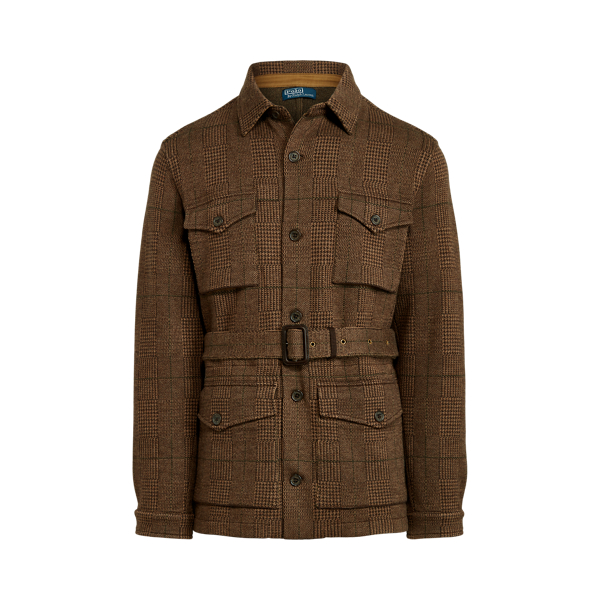 Polo Ralph Lauren Plaid Wool Jumper Jacket 1