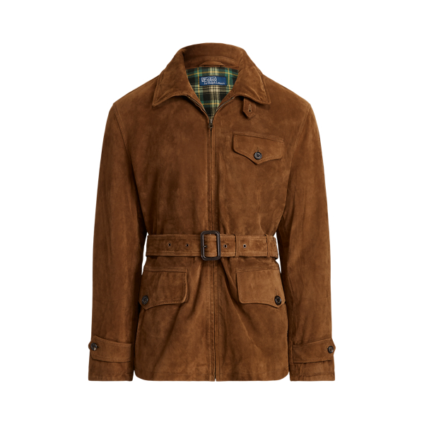 Suede Belted Jacket