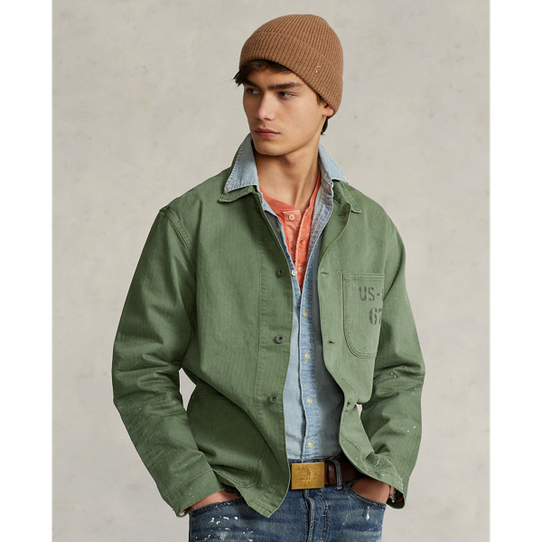Polo Ralph Lauren Herringbone Utility Jacket 3