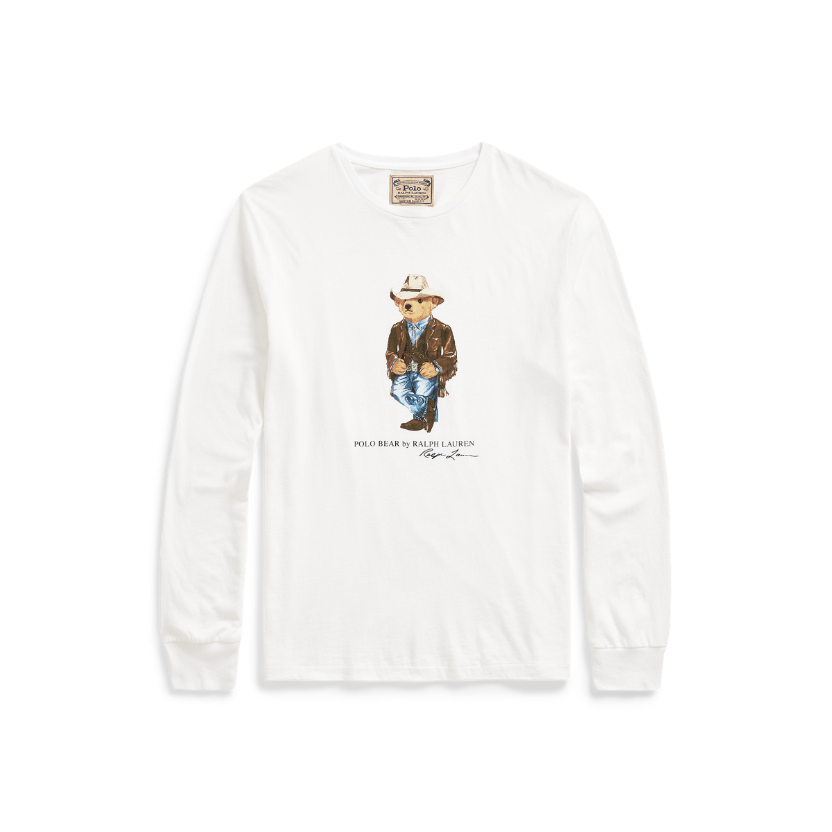 Polo Bear Jersey Long-Sleeve T-Shirt