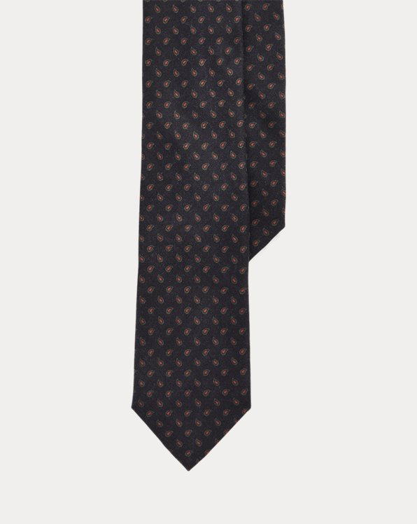Smalle zijden stropdas