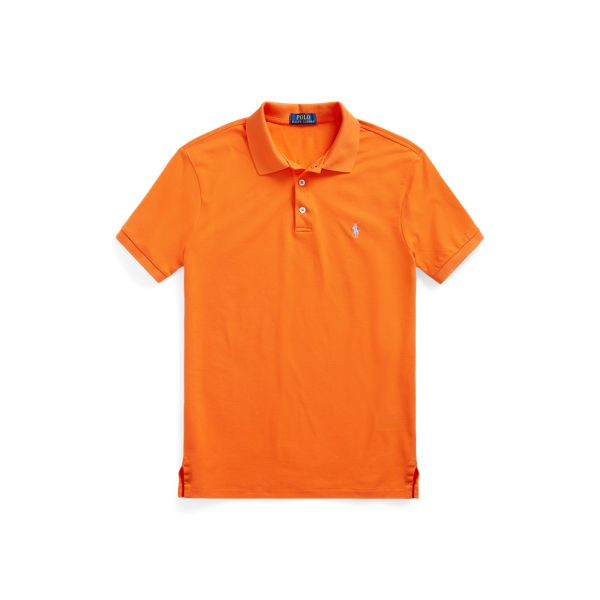 Camisa Polo em malha elástica Slim Fit