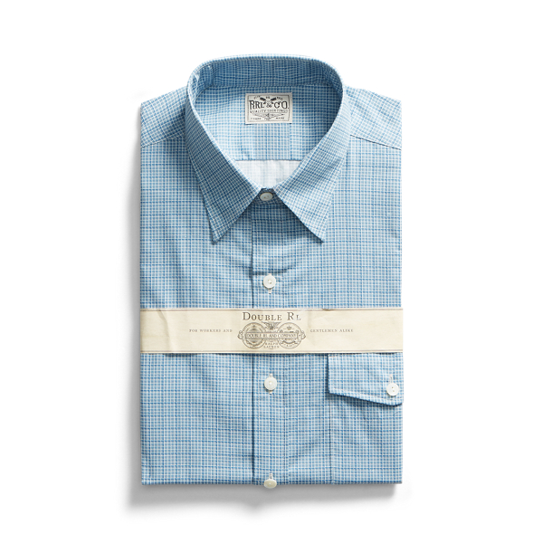 RRL Slim Fit Checked Shirt 1