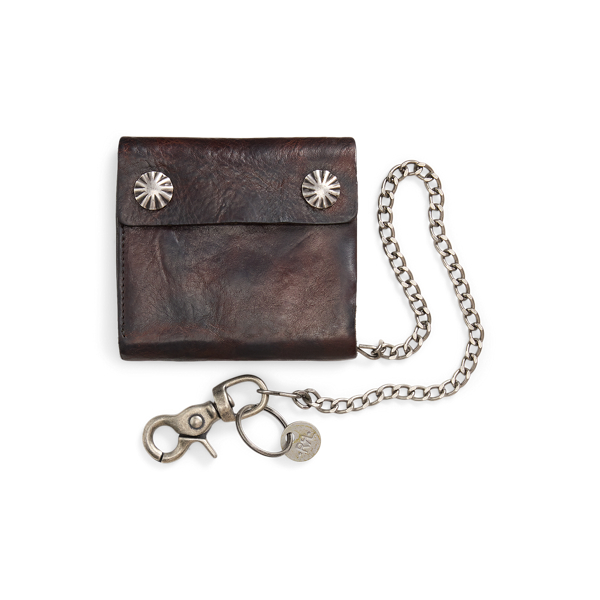 Leather Chain Wallet