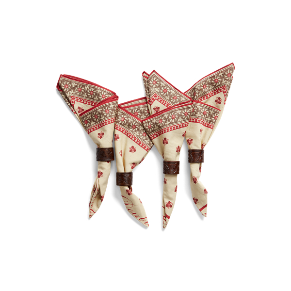 ralphlauren.co.uk | Bandana Napkin and Ring Set