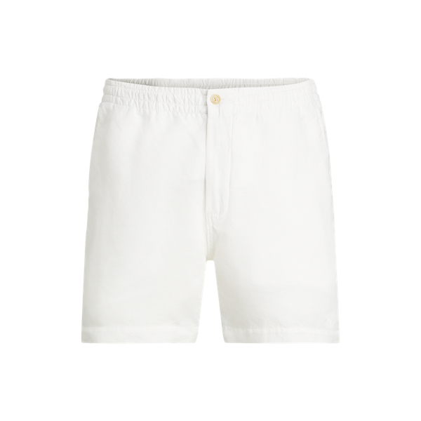 Calções Polo Prepster de 15,2 cm em tecido oxford com mistura de linho