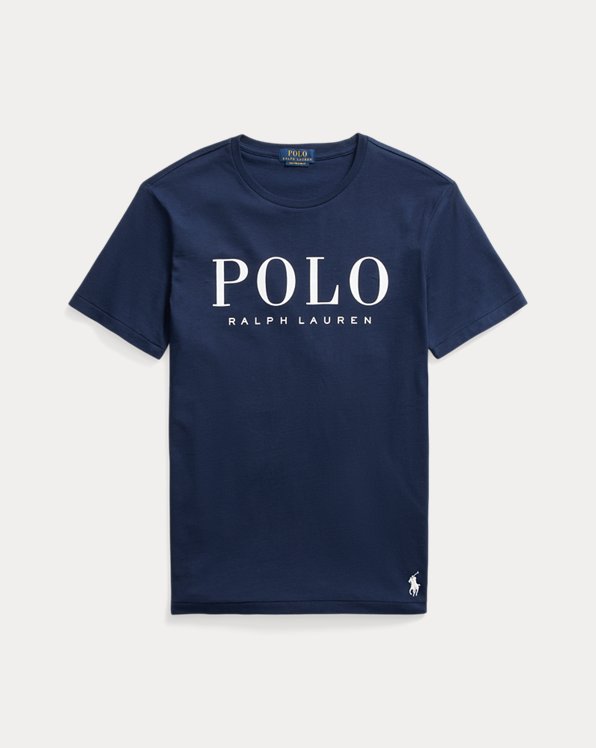 Heren T-shirts voor Polo Ralph Lauren-T-shirts Polo Ralph Lauren Katoen Katoenen T-shirt in het Blauw voor heren 