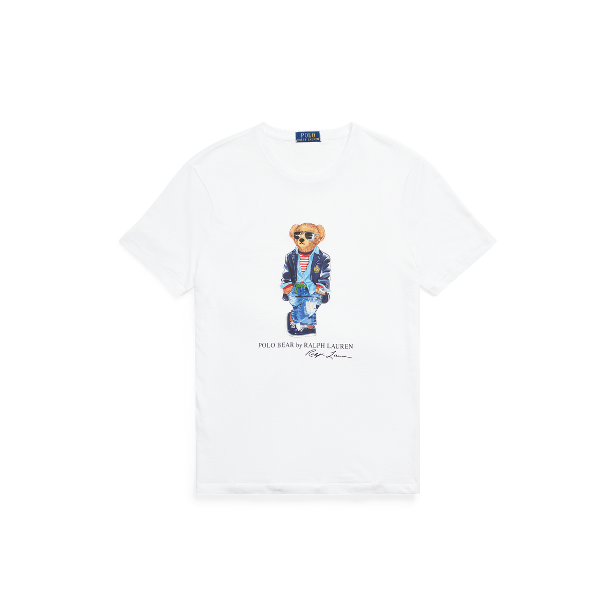 Custom Slim Fit Polo Bear Jersey T-Shirt Custom Slim Fit Polo Bear Jersey T-Shirt