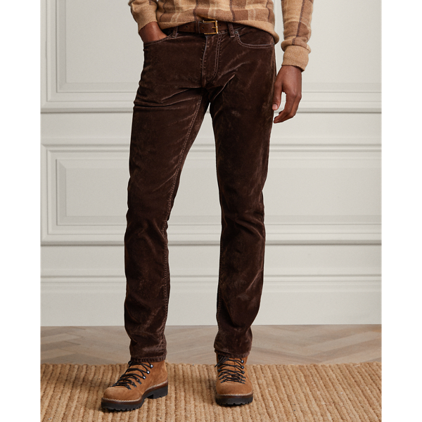 brown jeans men