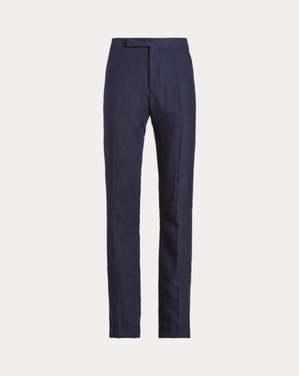 Gregory Linen-Silk Suit Trouser