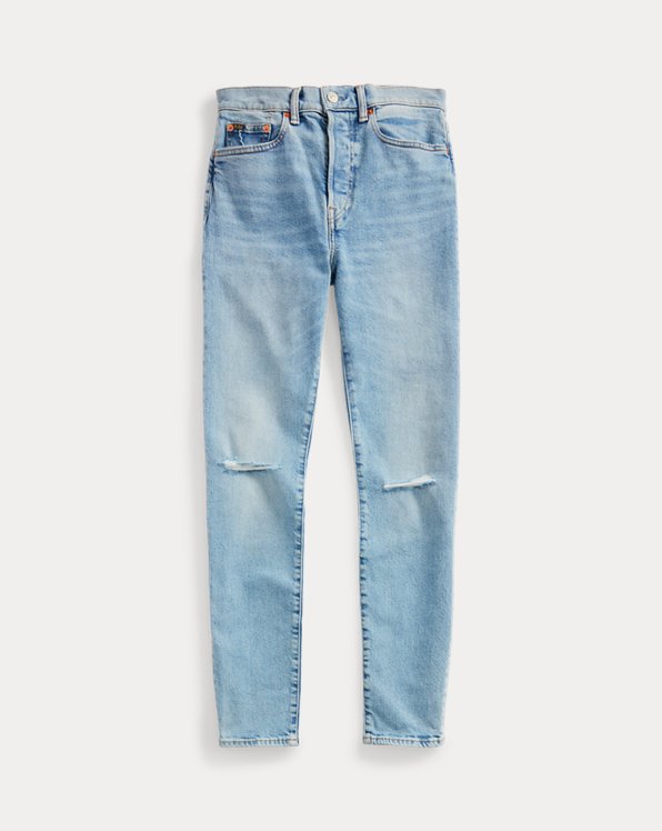 Callen slim fit jeans met hoge pasvorm