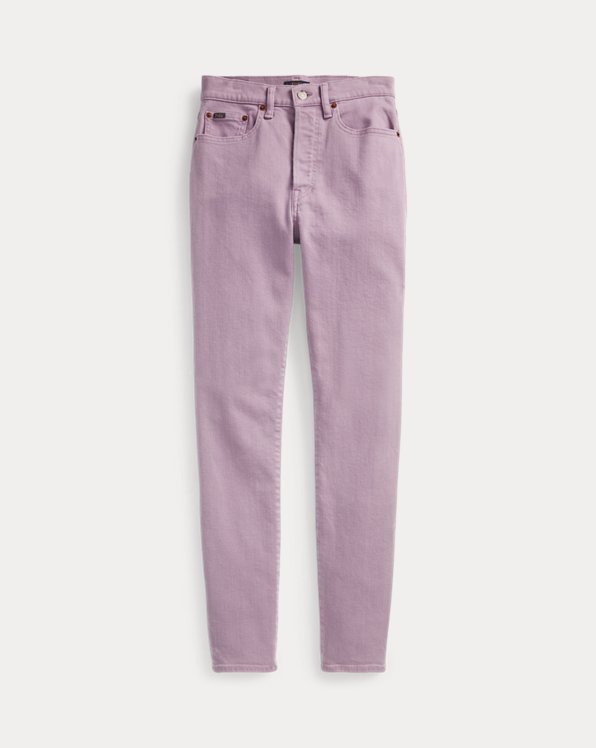 Callen slim jeans met hoge taille