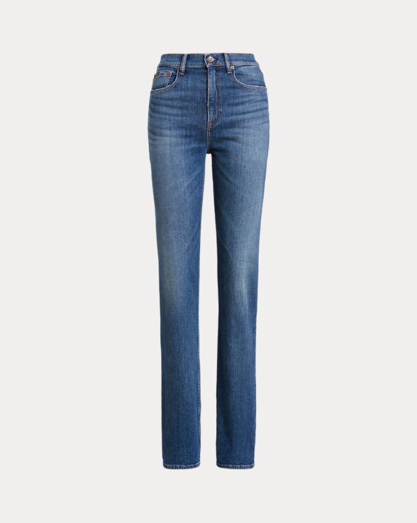 High-Rise Straight Fit Jean