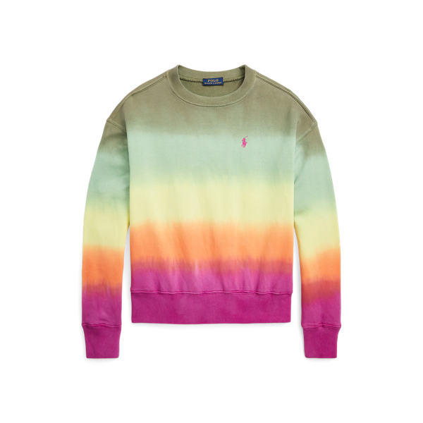 Sweat ombré en coton éponge pour Women | Ralph Lauren® FR