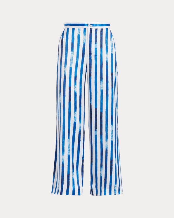 Striped Satin Pyjama Trouser