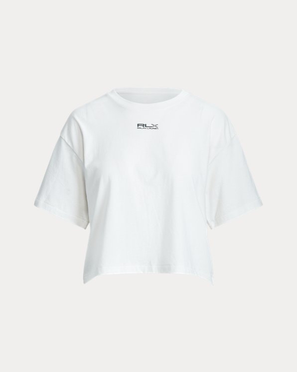 RLX CLARUS cropped katoenen T-shirt