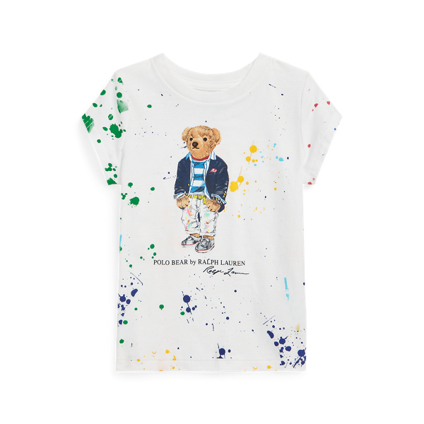 T-shirt malha de algodão Polo Bear