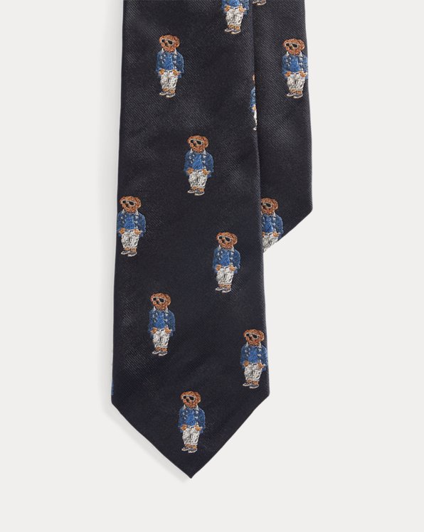 Polo Bear Silk Tie