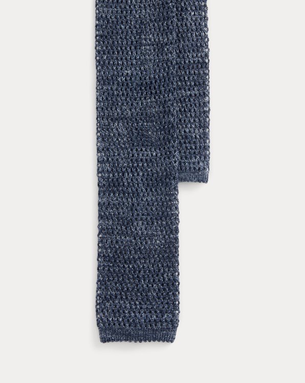 Knit Silk-Linen Tie