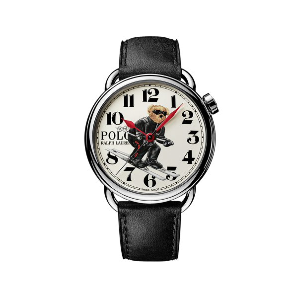 Ski Polo Bear 42 MM Steel Watch