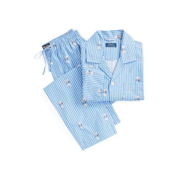 Pyjama Polo Bear en coton rayé pour Men | Ralph Lauren® FR