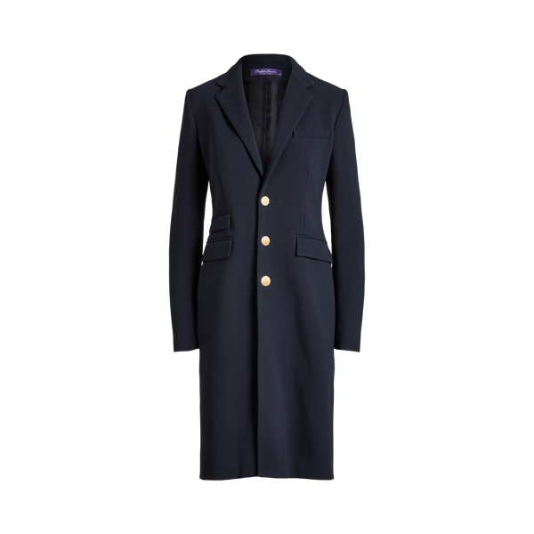 Parker Wool Crepe Coat