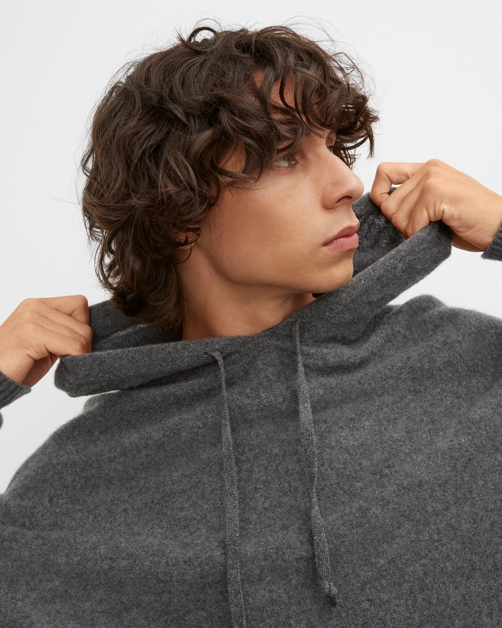 Boiled Cashmere Hoodie