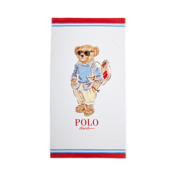 Beach Girl Polo Bear Beach Towel