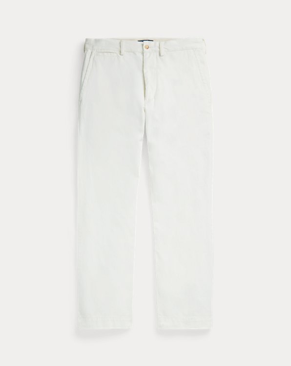 Relaxed fit chino met gespen