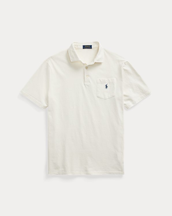for Men Mens Shirts Polo Ralph Lauren Shirts Polo Ralph Lauren Striped Cotton Shirt in Beige White 