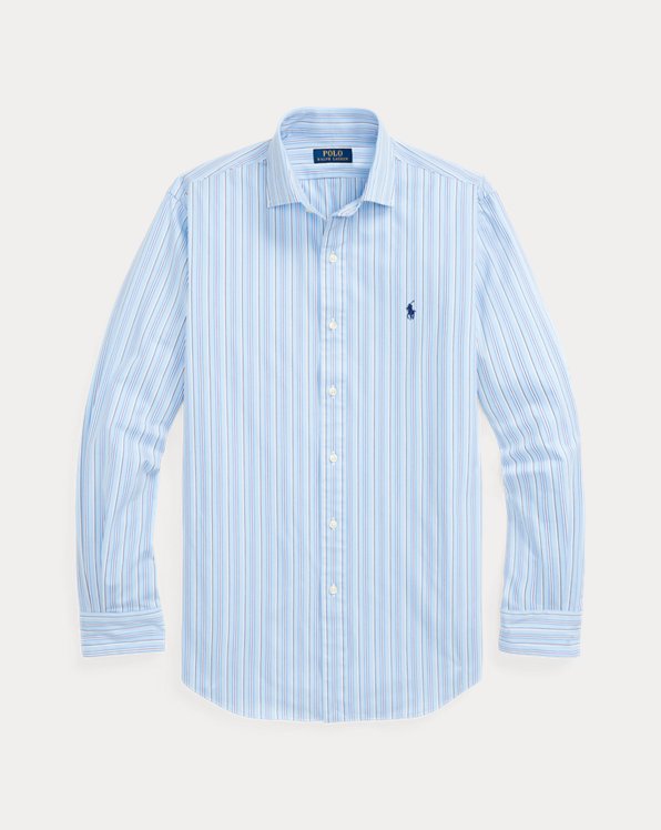 Men's Long Sleeve Poplin Casual Shirts & Button Down Shirts 