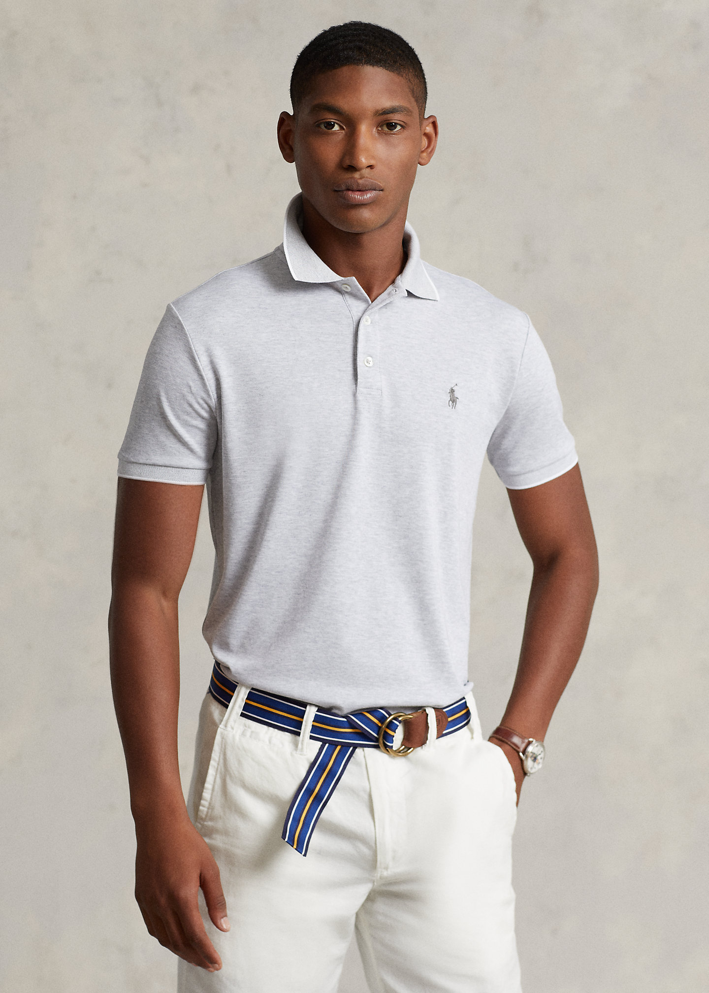 Polo Ralph Lauren Custom Slim Fit Birdseye Polo Shirt 1