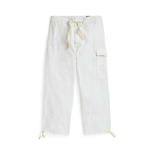 Pantalon cargo décontracté en toile