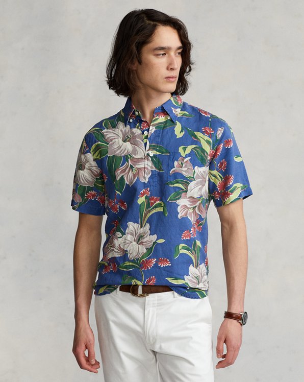 Men's Polo Ralph Lauren Short Sleeve Casual Shirts & Button Down 