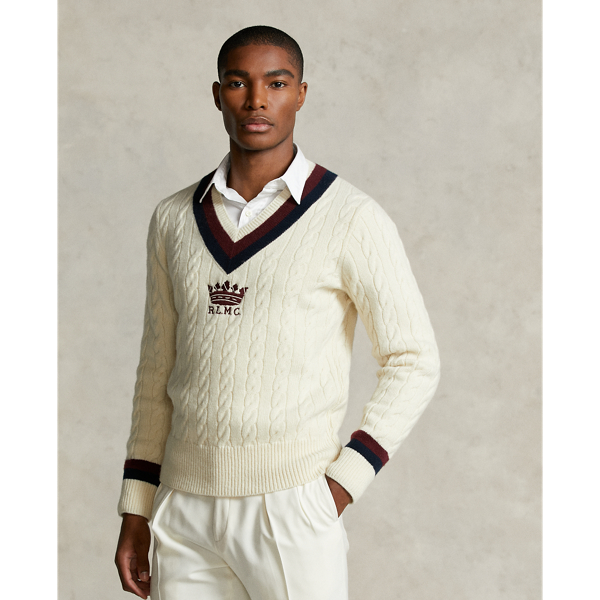 Men's V-Neck Sweaters, Cardigans, & Pullovers | Ralph Lauren