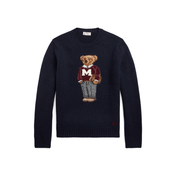 The Morehouse Collection Bear Jumper for Men | Ralph Lauren® UK