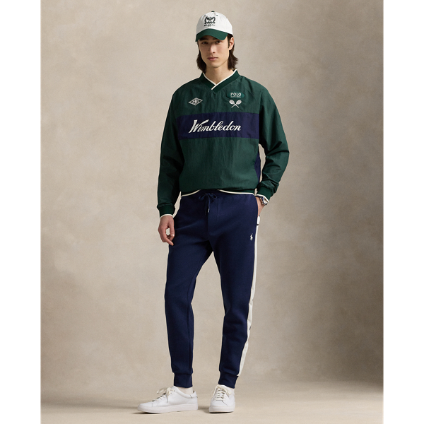 Part of our collection celebrating Wimbledon 2025, these double-knit trousers are designed exclusively for the tournament's ballperson uniform.