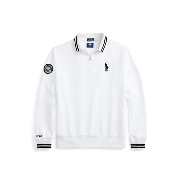 Sweat col polo Wimbledon pour Men | Ralph Lauren® FR
