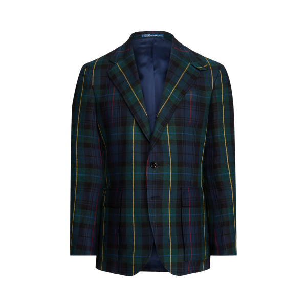 The RL67 Plaid Linen Jacket for Men | Ralph Lauren® NL