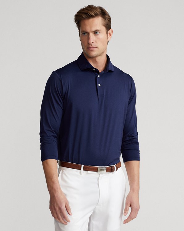 Men's RLX Golf Long Sleeve Polo Shirts | Ralph Lauren