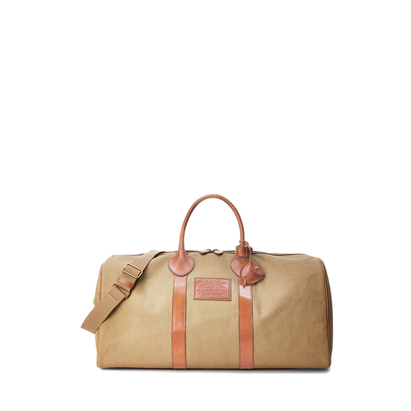 Sac de voyage Heritage bordé de cuir